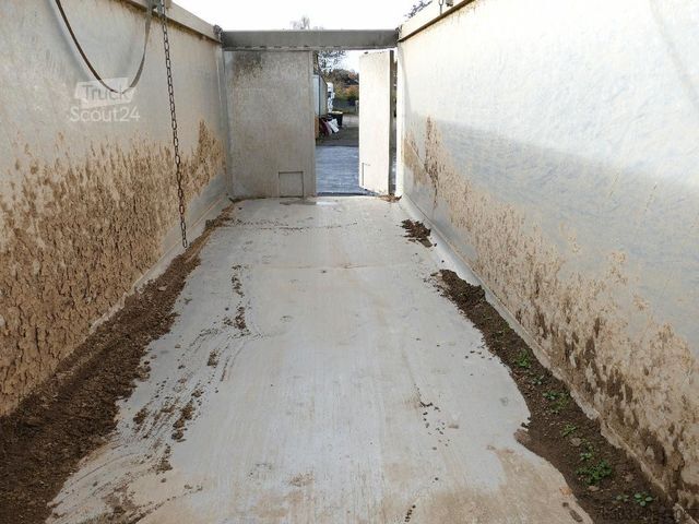 Semi-reboque basculante SCHMITZ CARGOBULL Alukipper mit SchassiStahl*ca.50cm³*