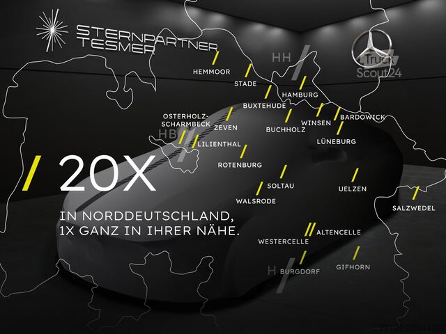 Minibus Mercedes-Benz V 300 d AVANTGARDE Lang PANO+360°+AHK+MEMORY+LED