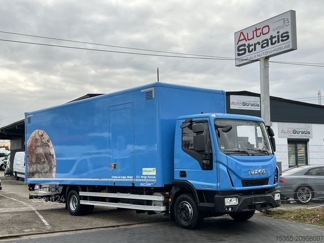 LKW mit Kofferaufbau IVECO EC ML120E21/P CNG Erdgas Klima 7,2m Koff LBW+Tür