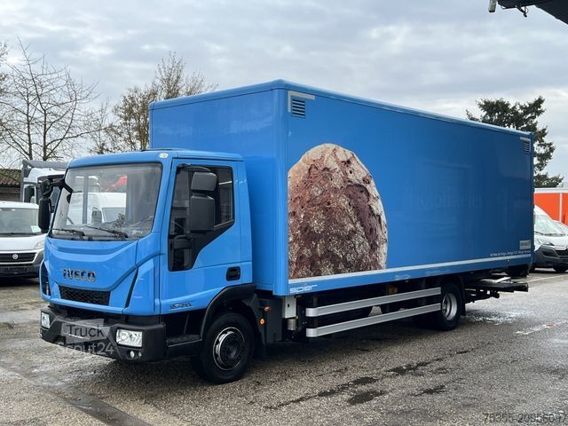 LKW mit Kofferaufbau IVECO EC ML120E21/P CNG Erdgas Klima 7,2m Koff LBW+Tür