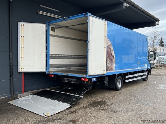 LKW mit Kofferaufbau IVECO EC ML120E21/P CNG Erdgas Klima 7,2m Koff LBW+Tür
