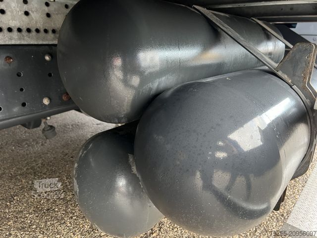 LKW mit Kofferaufbau IVECO EC ML120E21/P CNG Erdgas Klima 7,2m Koff LBW+Tür