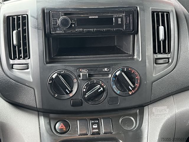 Slēgtais furgons NISSAN NV200 Pro Hecktüren 180° Schiebetür rechts