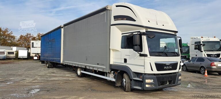 انزلاق القماش المشمع MAN TGL 8.220