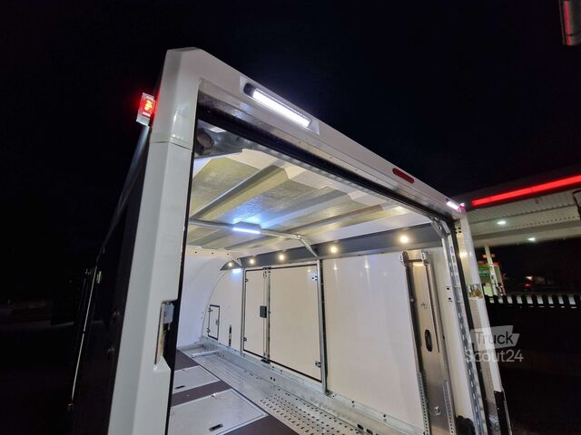 Autotransporter Brian James Trailers Race Transporter 5 weiß ab Lager verfügbar