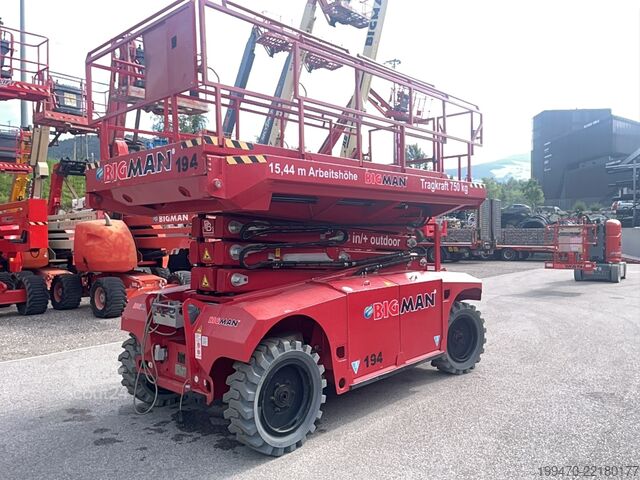 Makaslı kaldırma masası PB Lifttechnik PB S151-19E 4x4 (15m)