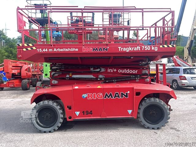 Makaslı kaldırma masası PB Lifttechnik PB S151-19E 4x4 (15m)