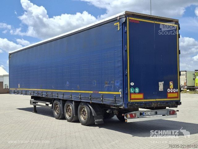 Открытый полуприцеп с тентом Kögel Curtainsider Mega