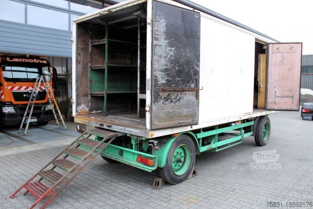 Koffer aanhanger 2-Achs Fromberg Koffer-Anhänger 6,20 m *TÜV