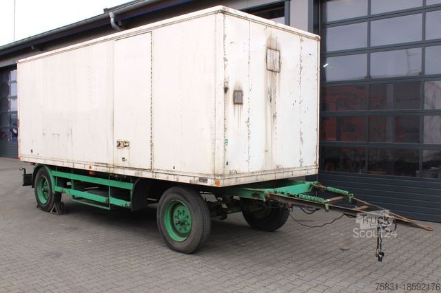 Koffer aanhanger  2-Achs Fromberg Koffer-Anhänger 6,20 m *TÜV