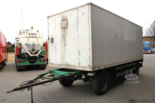 Koffer aanhanger  2-Achs Fromberg Koffer-Anhänger 6,20 m *TÜV