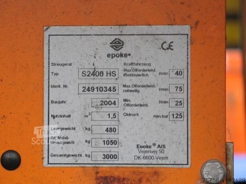 Furgon S 2400 Streuer