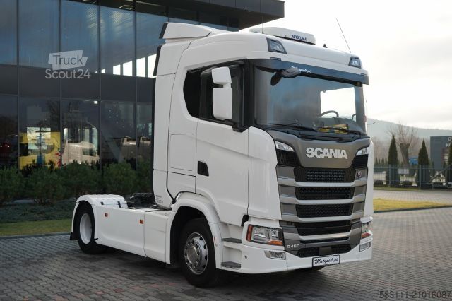 Standard tractor unit SCANIA S 450 / I-PARK COOL / FULL AIRMATIC   / NAVI 