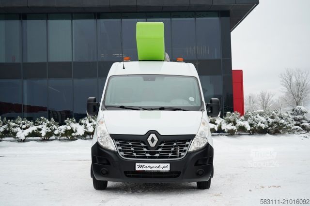 Vrachtwagenhoogwerker RENAULT MASTER / ZWY?KA / PODNO?NIK KOSZOWY Elevateur 14