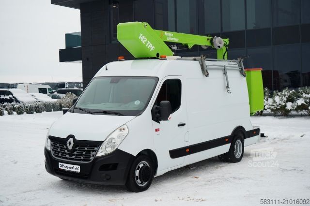 Vrachtwagenhoogwerker RENAULT MASTER / ZWY?KA / PODNO?NIK KOSZOWY Elevateur 14