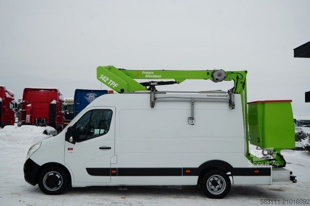 Vrachtwagenhoogwerker RENAULT MASTER / ZWY?KA / PODNO?NIK KOSZOWY Elevateur 14
