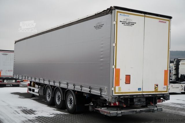 Semi-remorque bâchée FRUEHAUF FIRANKA / STANDARD / WINDA /  MOCNA POD?OGA SZY