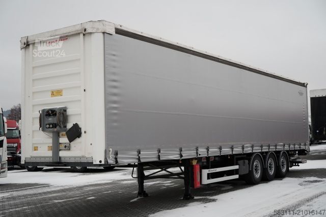 Semi-remorque bâchée FRUEHAUF FIRANKA / STANDARD / WINDA /  MOCNA POD?OGA SZY