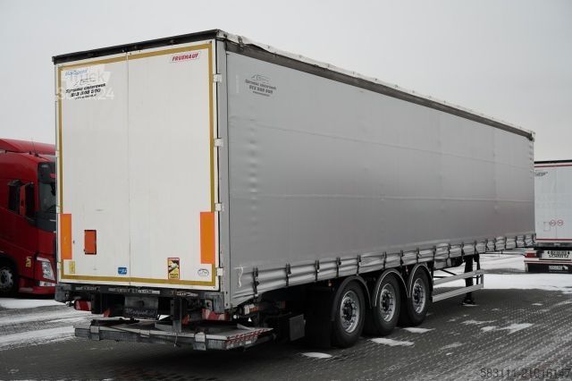 Semi-remorque bâchée FRUEHAUF FIRANKA / STANDARD / WINDA /  MOCNA POD?OGA SZY