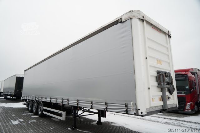 Semi-remorque bâchée FRUEHAUF FIRANKA / STANDARD / WINDA /  MOCNA POD?OGA SZY