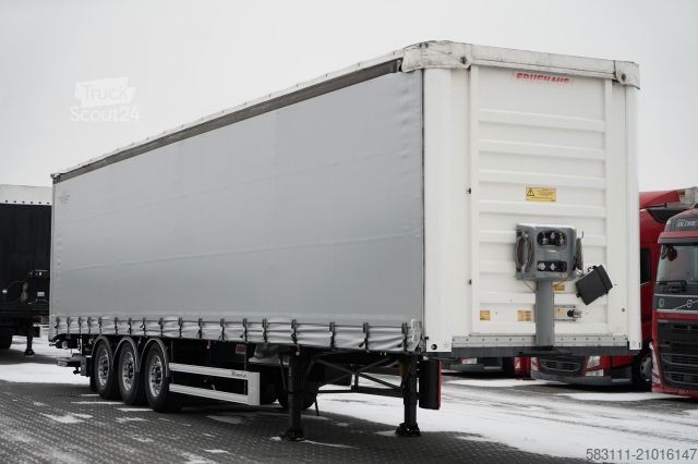 Semi-remorque bâchée FRUEHAUF FIRANKA / STANDARD / WINDA /  MOCNA POD?OGA SZY