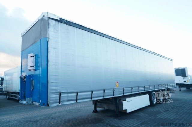 Otvorena poluprikolica sa ceradom SCHMITZ CARGOBULL FIRANKA / KOSZ NA PALETY /  STANDARD / 