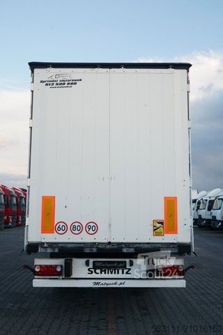 Otvorena poluprikolica sa ceradom SCHMITZ CARGOBULL FIRANKA / KOSZ NA PALETY /  STANDARD / 