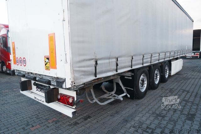 Otvorena poluprikolica sa ceradom SCHMITZ CARGOBULL FIRANKA / KOSZ NA PALETY /  STANDARD / 