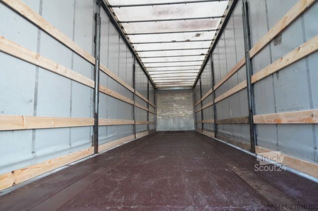 Otvorena poluprikolica sa ceradom SCHMITZ CARGOBULL FIRANKA / KOSZ NA PALETY /  STANDARD / 