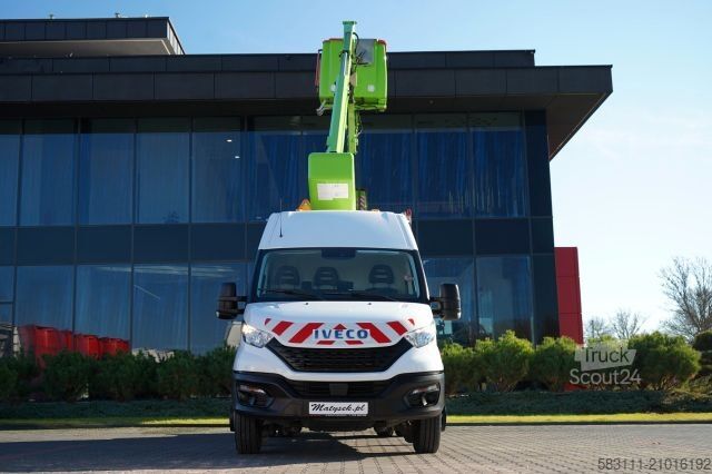 Vrachtwagenhoogwerker IVECO DAILY 70-180 / PODNO?NIK KOSZOWY - 16 m / BLASZ
