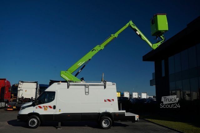 Vrachtwagenhoogwerker IVECO DAILY 70-180 / PODNO?NIK KOSZOWY - 16 m / BLASZ