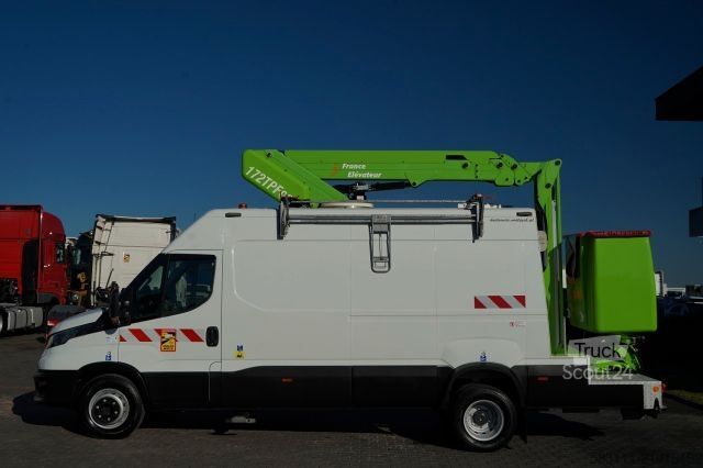 Vrachtwagenhoogwerker IVECO DAILY 70-180 / PODNO?NIK KOSZOWY - 16 m / BLASZ