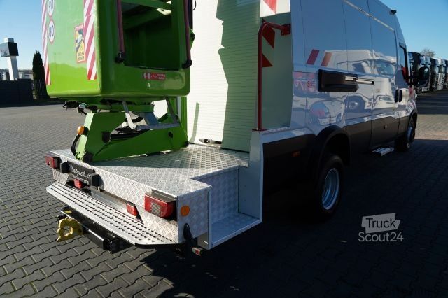 Vrachtwagenhoogwerker IVECO DAILY 70-180 / PODNO?NIK KOSZOWY - 16 m / BLASZ