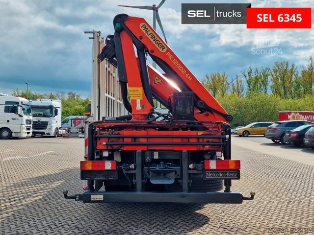 Autolaadkraan MERCEDES-BENZ Axor 1833L / Palfinger PK 12002-EH / GLAS