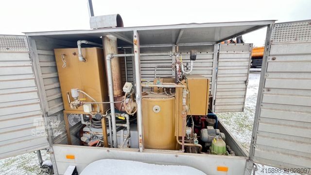 Remorque  MBN Dampferzeuger / Heißwasser / Frostschaden