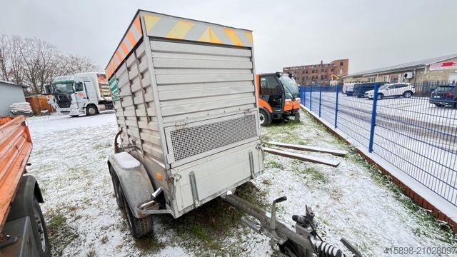 Remorque MBN Dampferzeuger / Heißwasser / Frostschaden