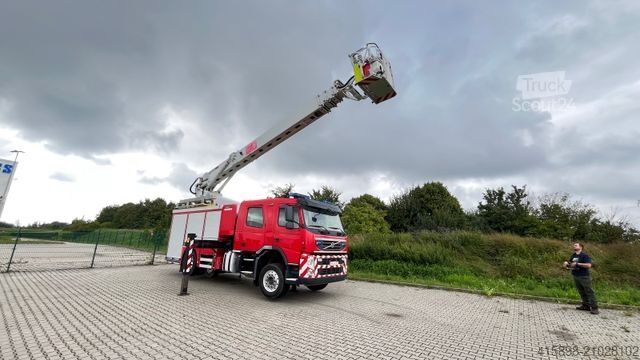 Camion à usage spécial VOLVO Magirus MULTISTAR Feuerwehr Leiter 30 meter/Fire