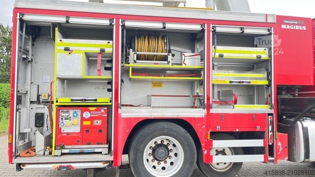 Camion à usage spécial VOLVO Magirus MULTISTAR Feuerwehr Leiter 30 meter/Fire