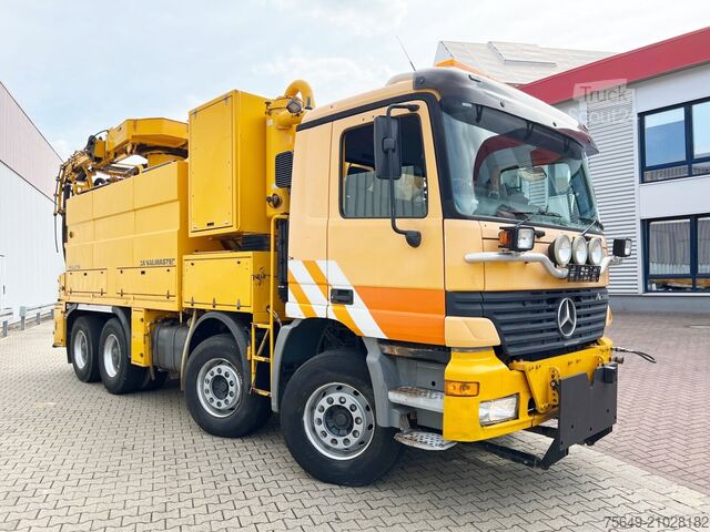 Special purpose truck Mercedes-Benz Actros 3243 K 8x4/4 Actros 3243 K 8x4/4, Müller Saug- und Spülwagen ca. 17m³, Rechtslenker