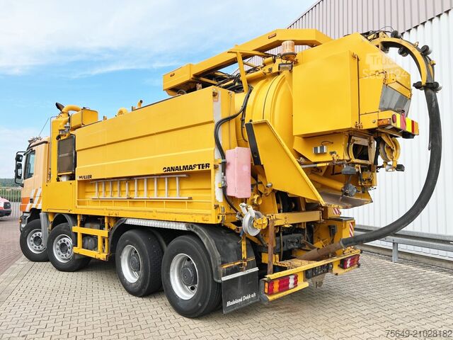 Special purpose truck Mercedes-Benz Actros 3243 K 8x4/4 Actros 3243 K 8x4/4, Müller Saug- und Spülwagen ca. 17m³, Rechtslenker