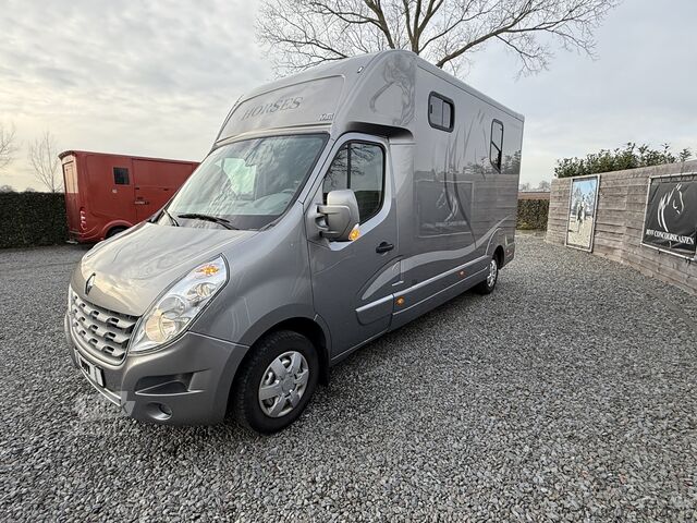 Paarden transport Renault Master PAARDENWAGEN | HORSETRUCK | MTM | STALLI...