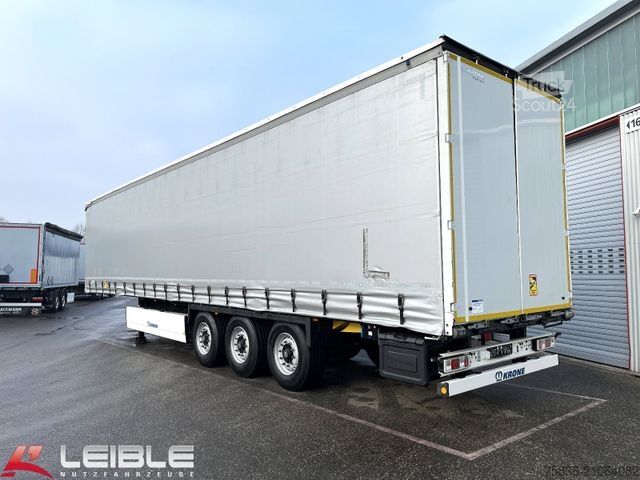 Semi-remorque bâchée KRONE SD*Tautliner*Liftachse*BPW Disc*Code XL*