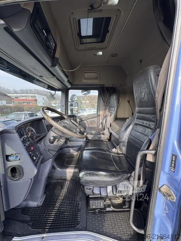 Flatbed truck SCANIA R 500 Pritsche 6x2 Lift Lenkachse Klima Retarder