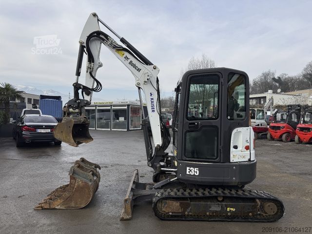 Miniescavatore BOBCAT E35 Powertilt 3xSchaufeln Klima