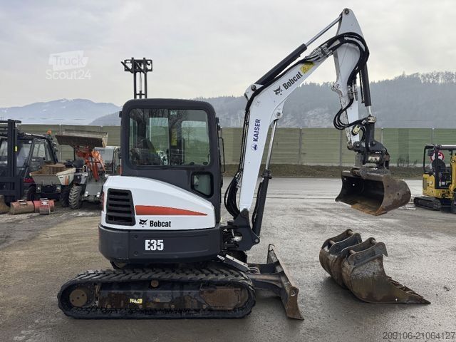 Miniescavatore BOBCAT E35 Powertilt 3xSchaufeln Klima