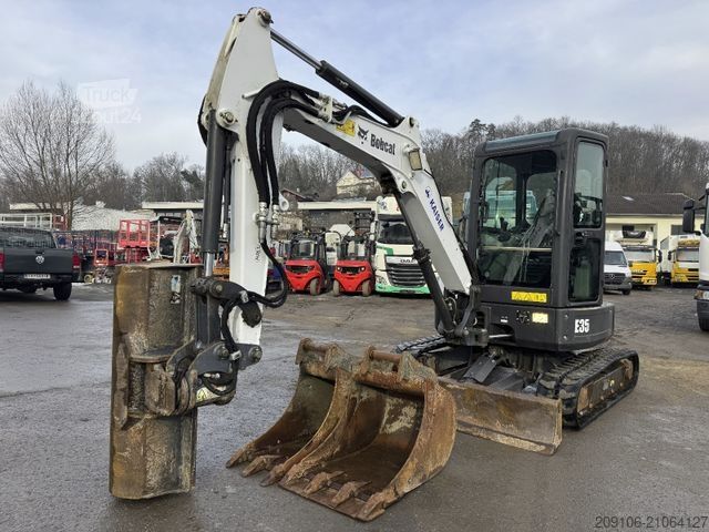 Miniescavatore BOBCAT E35 Powertilt 3xSchaufeln Klima