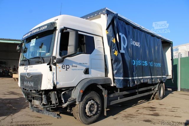 LKW mit Pritsche & Plane MAN TGM 18.290 4x2 BL Nr.: 424