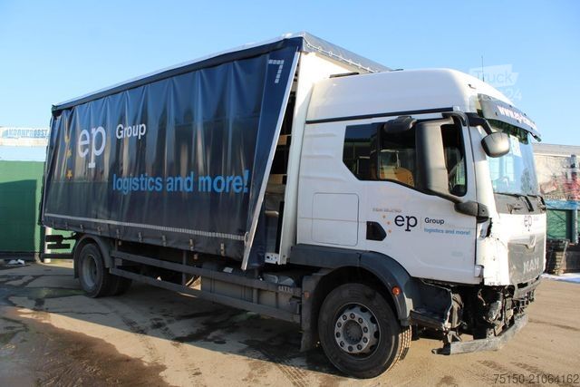 LKW mit Pritsche & Plane MAN TGM 18.290 4x2 BL Nr.: 424