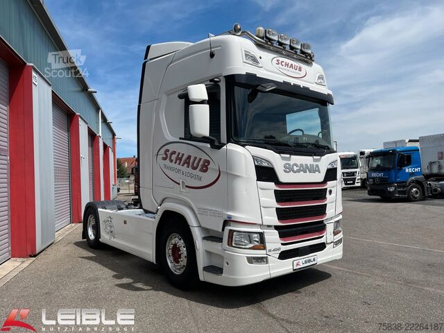 Τυπική μονάδα τράκτορα SCANIA R 450A4x2NB*Hydraulik*VollLuft*Standklima*
