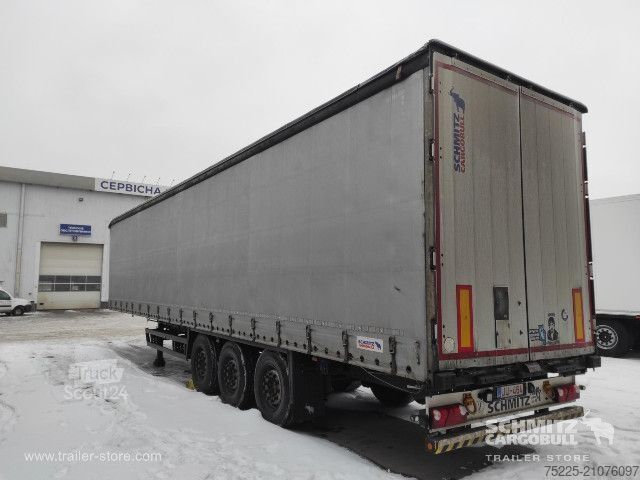 Open semitrailer with tarp Schmitz Cargobull Curtainsider Standard
